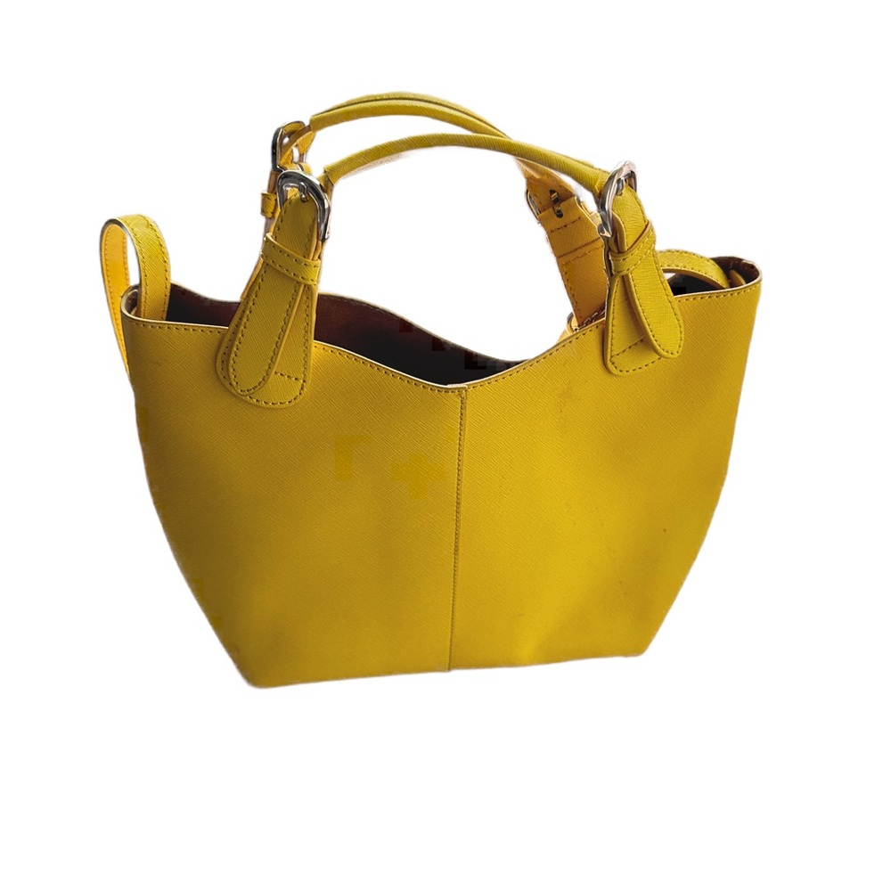 Yellow DKNY purse. Only worn a handful of times. - Picture 10 of 10